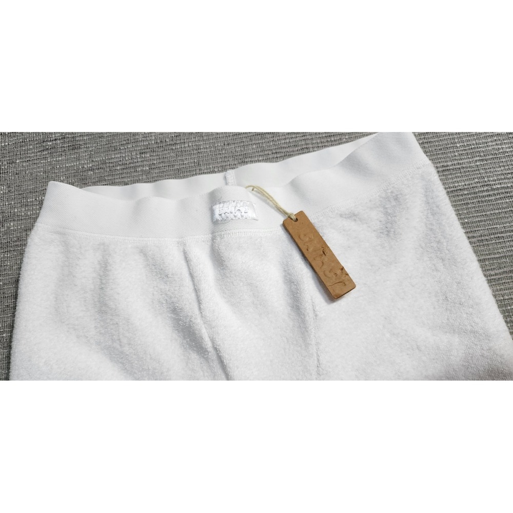 SKIMS Terry Legging Marble White Cotton Blend Loungewear Pants Medium - Picture 9 of 13